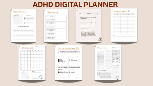 ADHD Digital Planner