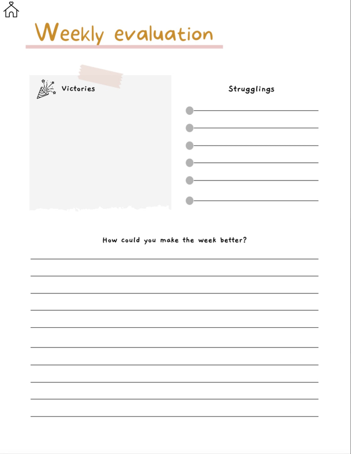 ADHD Digital Planner