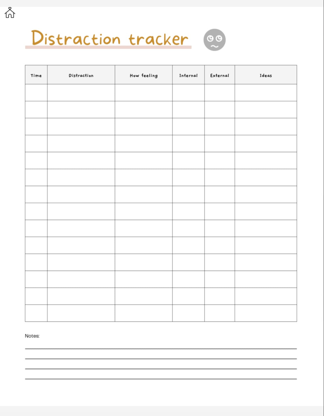 ADHD Planner & Self-Care Journal Bundle